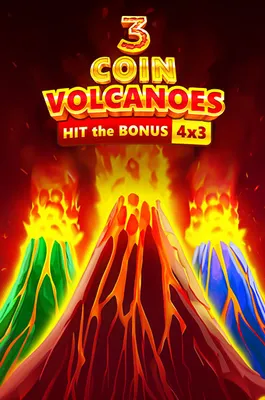 3 Coin Volcanoes tragamonedas explosiva BET4464